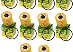 10x Olejový filter MANN-FILTER SMART