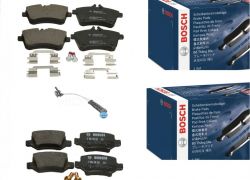 Brzdové platničky predné + zadné Bosch MERCEDES B KLASSE W245