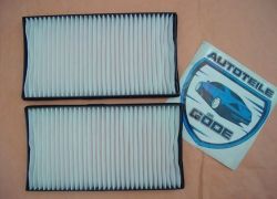 2x peľový filter s aktívnym uhlím BMW E60/E61
