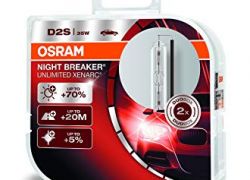 OSRAM Osram xenonová výbojka D2S XENARC NIGHT BREAKER LASER +200% BOX 66240XNB-HCB
