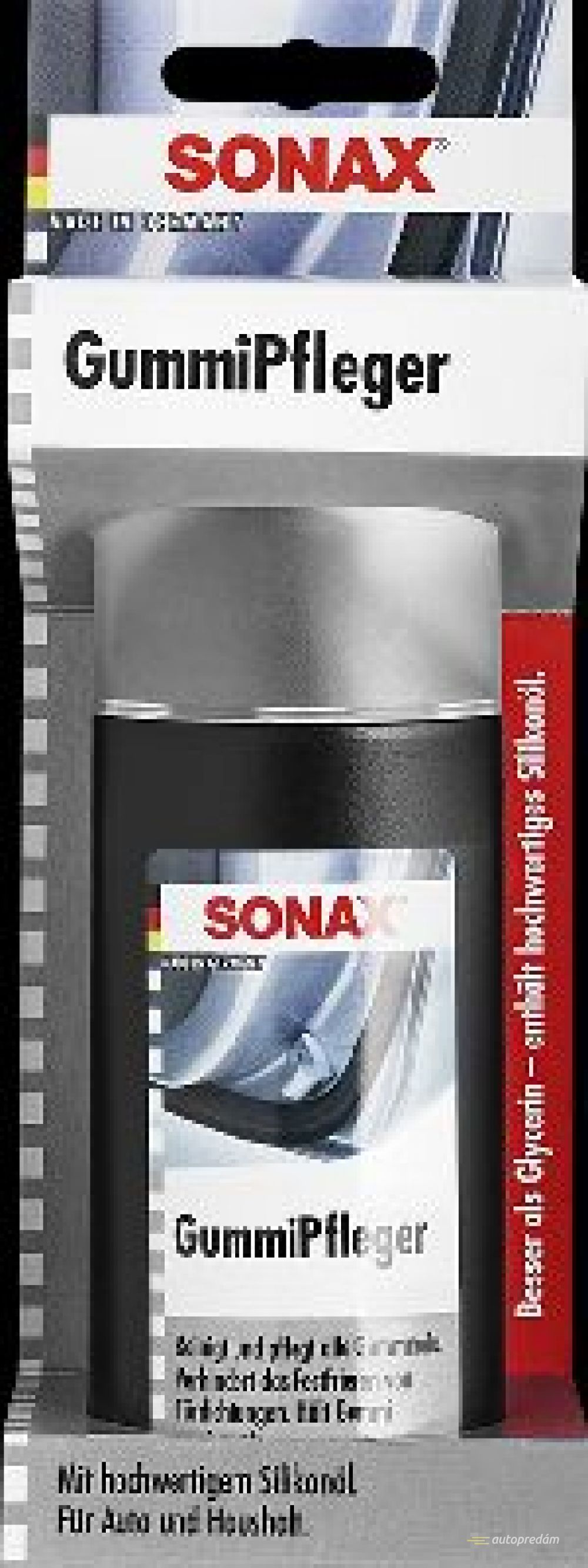 SONAX Čistič pneu a pryže - GummiPleger 100 ml blister 340000