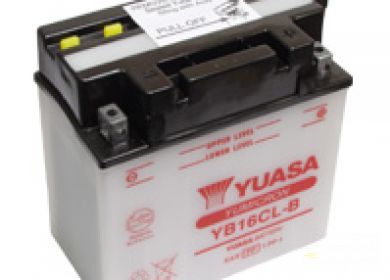 Moto batéria YUASA 12V YB16CL-B 16 Ah
