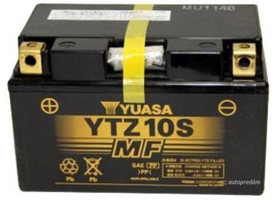 Moto batéria YUASA 12V YTZ10S 8,6Ah