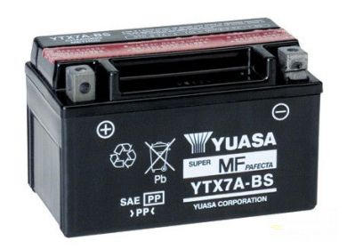 Batéria YUASA 12V YTX7A-BS, 6Ah