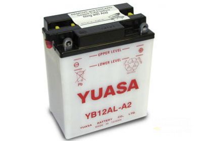 Moto batéria YUASA 12V YB12AL-A2