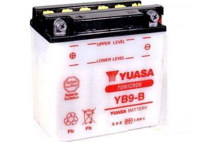 Moto batéria YUASA 12V YB9-B 9Ah