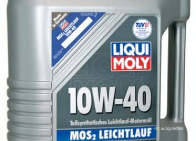 Motorový olej LIQUI MOLY LEICHTLAUF MOS2 10W-40 - 5L
