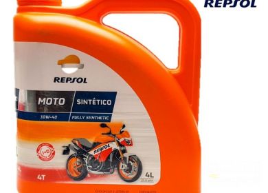 Olej Repsol Moto Sintetico 4T 10W40, 4L