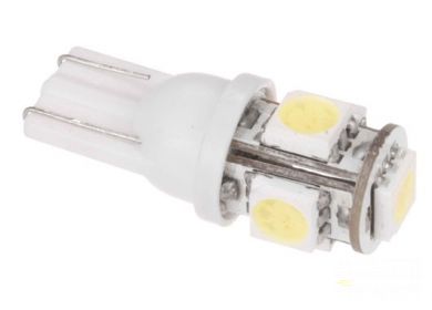 LED autožiarovka HL 315, T10, 5xSMD, 2ks