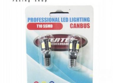LED autožiarovka T10 5SMD CANBUS