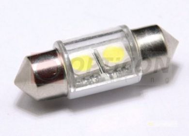 LED žiarovka sulfit, 31mm 2xSMD5050 C5W C10W