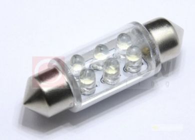 LED žiarovka sulfit, 36mm 6xDIP C5W C10W