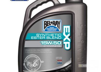 Motorový olej Bel Ray EXP Synthetic Ester Blend 4T 15W-50 4L