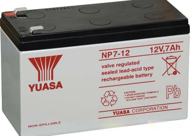 Moto batéria YUASA 12V NP7-12 7Ah