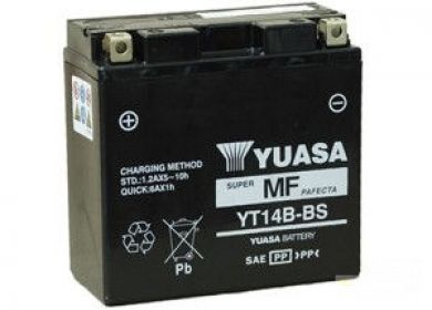 Moto batéria YUASA 12V YT14B-BS