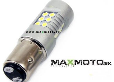 LED autožiarovka CANBUS 24SMD 1157 P21/5W - dvojvláknová