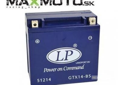 Batéria gélová LP GTX14-BS 12V 12AH 152x88x147