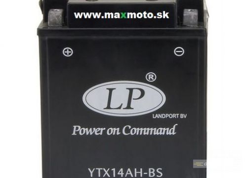 Batéria LP YTX14AH-BS 12V, 12AH, 134x89x166