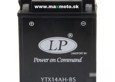 Batéria LP YTX14AH-BS 12V, 12AH, 134x89x166
