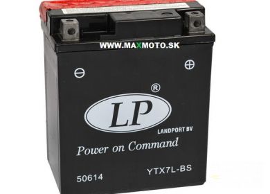 Batéria LP YTX7L-BS 12V, 6AH, 113x70x130