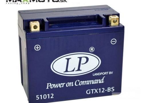 Batéria gélová LP GTX12-BS 12V 10AH 152x88x131