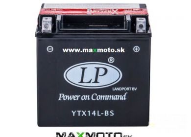 Batéria YTX14L-BS, 12V, 12Ah, 152x88x147