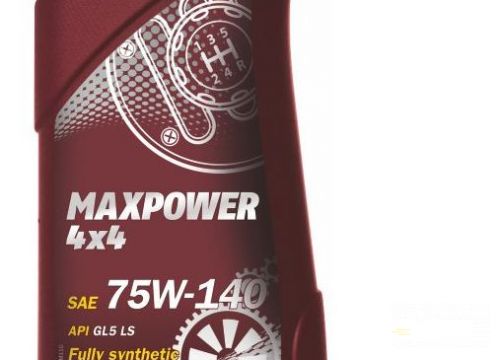 Prevodový olej MANNOL Maxpower 4x4 75W-140 API GL-5 LS, 1L
