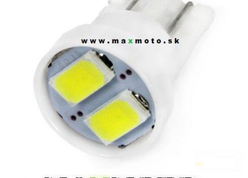 LED autožiarovka STANDARD T10 2SMD 5730 - 12V