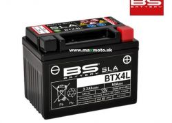 Batéria BS BTX4L, 12V, 3Ah, 114x71x86
