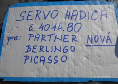 SERVO HADICA PARTNER .4