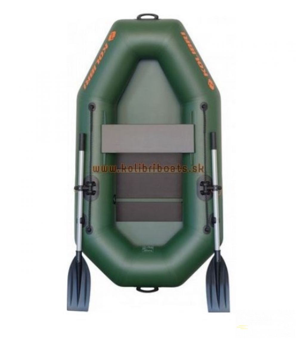 KOLIBRI K-240 nafukovací čln s lamelovou podlahou - zelený