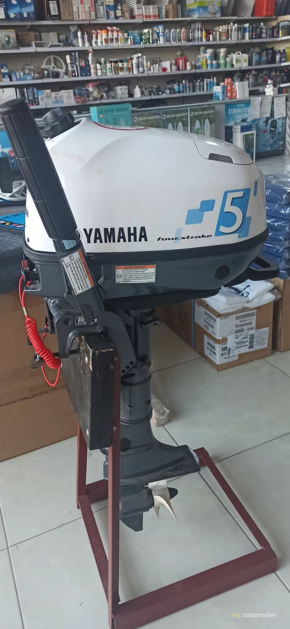 Lodný motor YAMAHA F5 AMHS -r.v. 2013